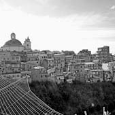 Vista della città di Ariccia Vista della città di Ariccia